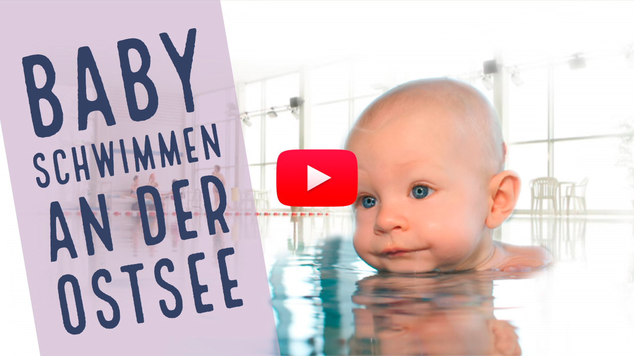 Urlaub an der Ostsee: Babyschwimmen im Meerwasserhallenbad Niendorf